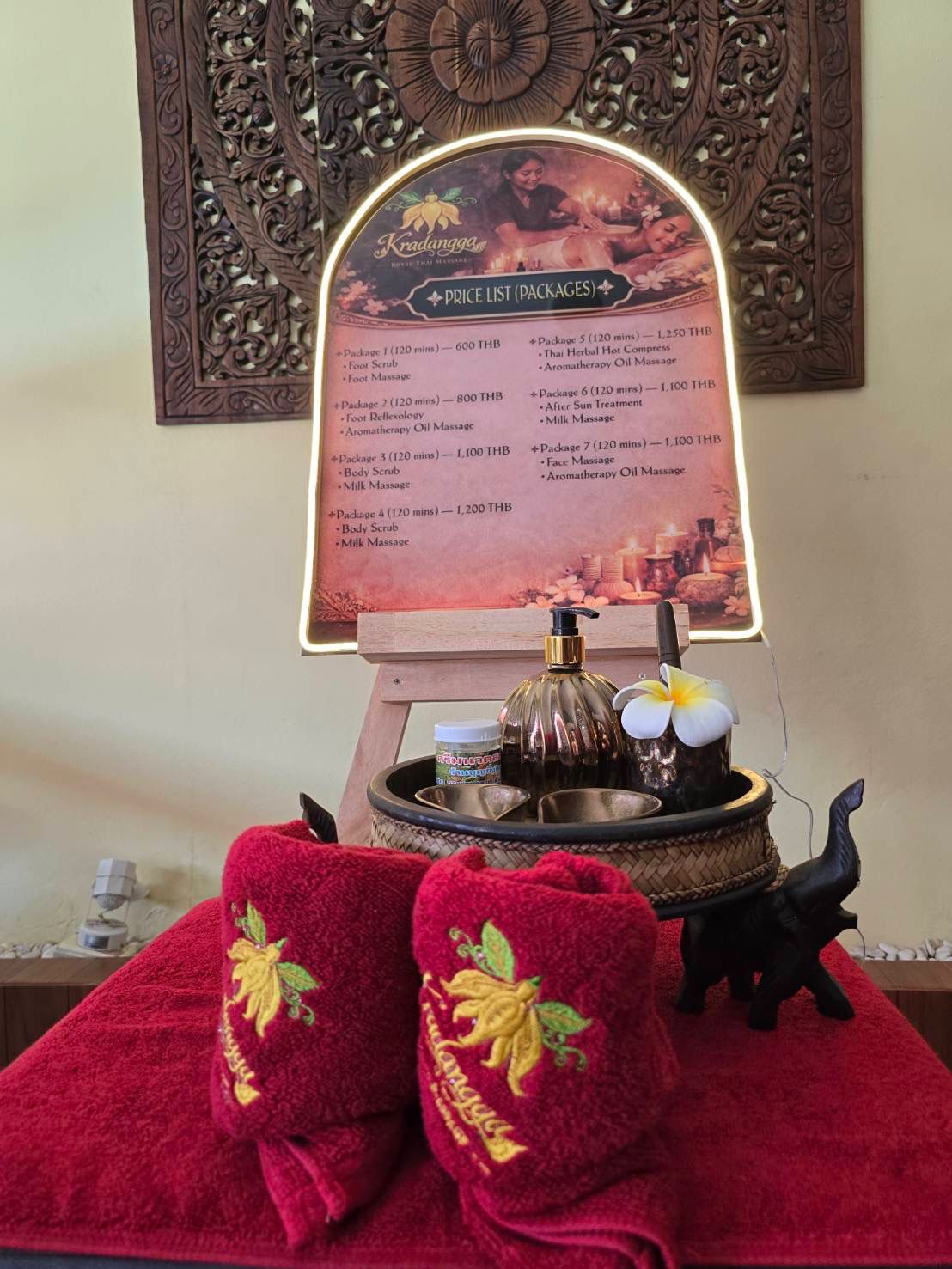 Signature Massage Package Menu Kradangga Royal Thai Massage Signature Massage Package Menu Kradangga Royal Thai Massage - Authentic Massage Patong