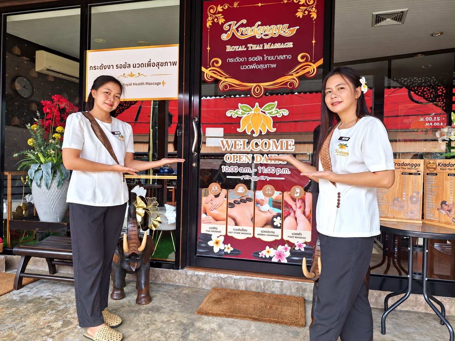 Kradangga Royal Thai Massage - Your warm Thai hospitality House of Wellness, spa and massage on Nanai Road in Patong.